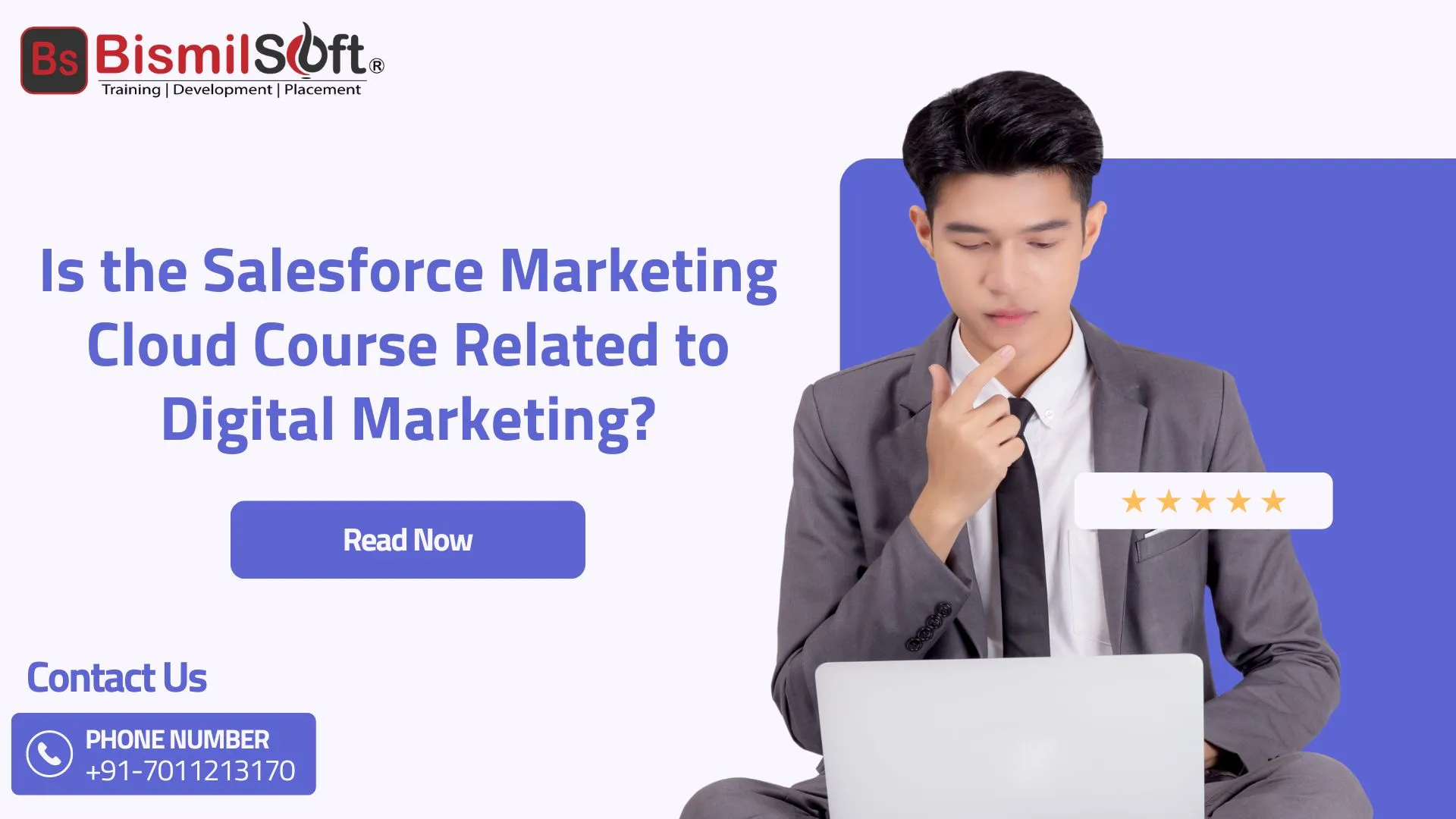 Is the Salesforce Marketing Cloud Course Related to Digital Marketing?