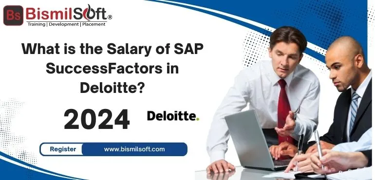 What is the Salary of SAP SuccessFactors in Deloitte 2024?